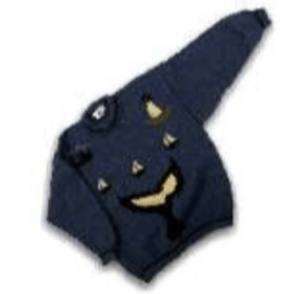 Whale Knit Navy Sweater